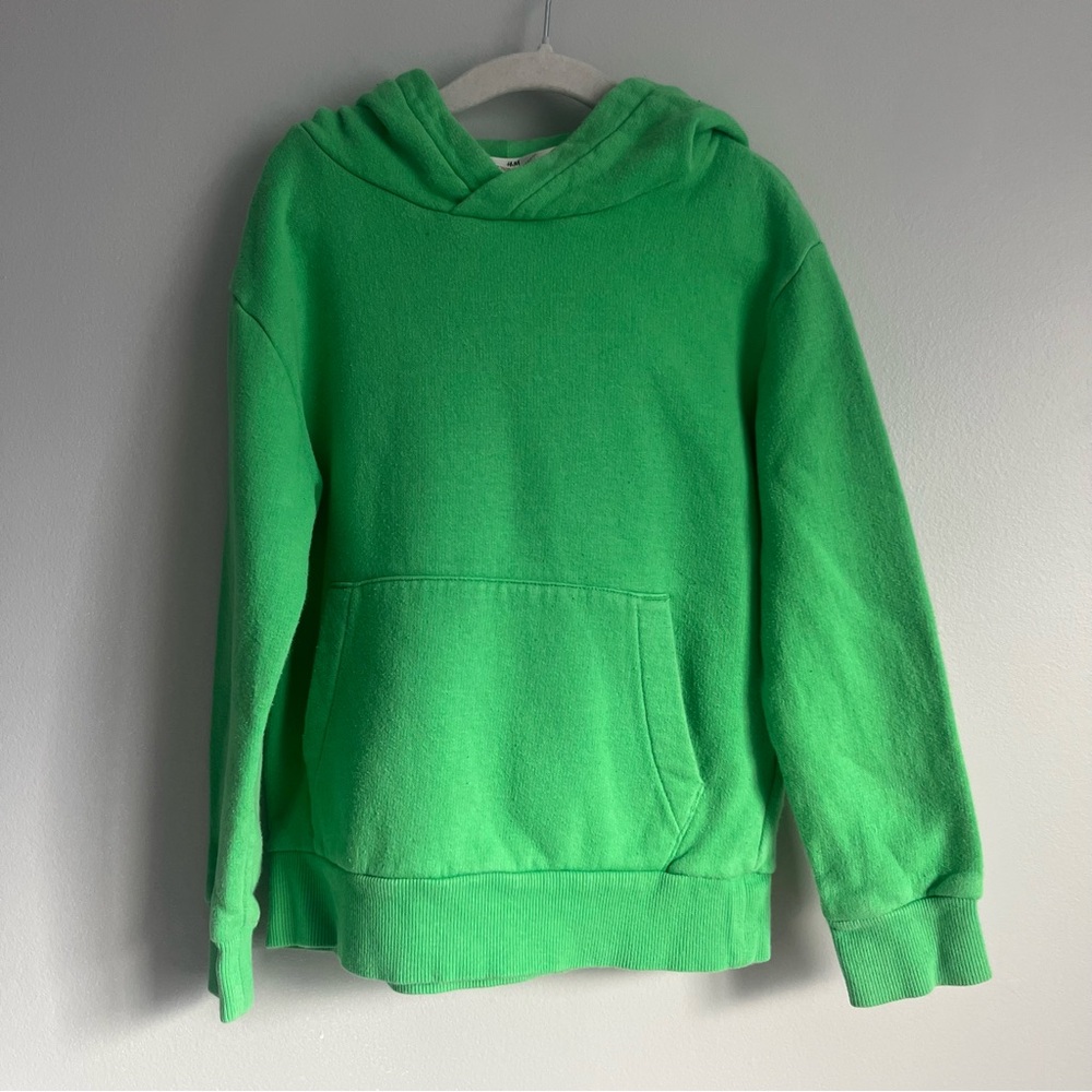 H&M Bright Green Sweatshirt